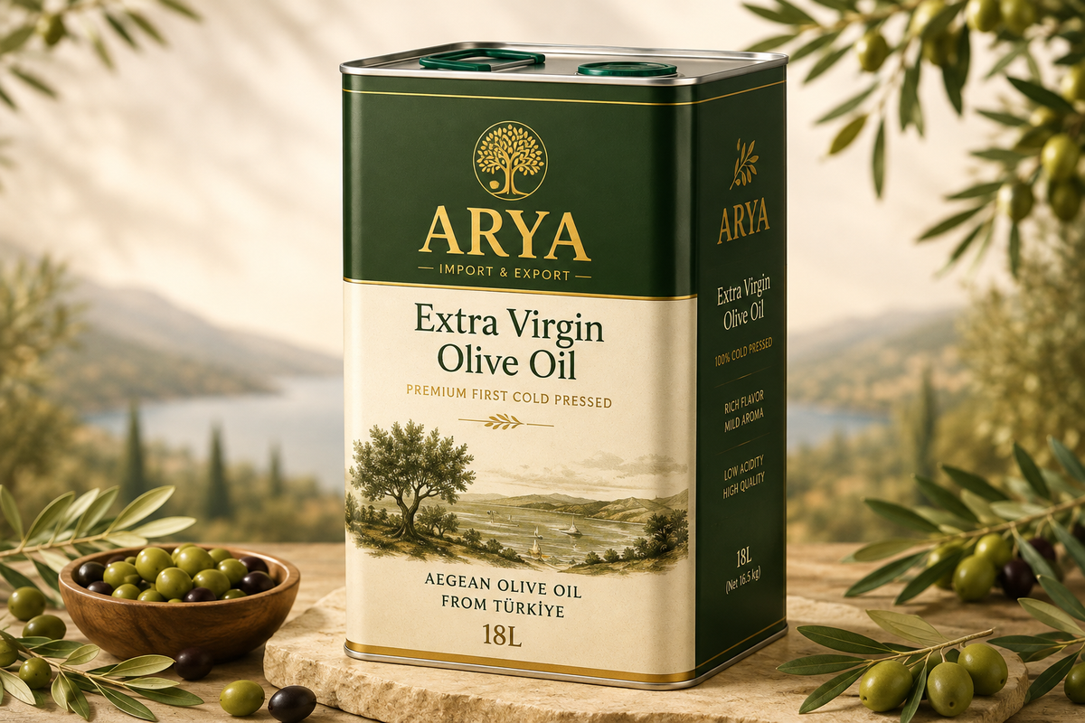 ARYA Extra Virgin Olive Oil – 18L Foodservice Tin