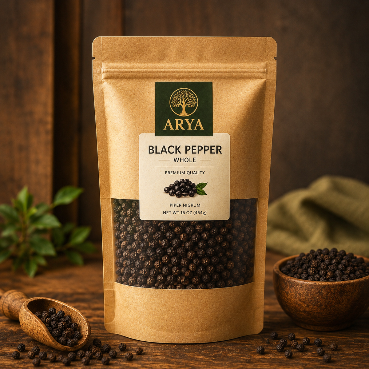 ARYA Whole Black Pepper