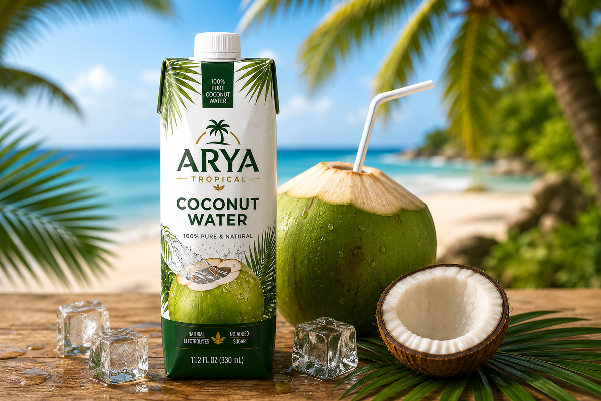 ARYA Tropical 100% Pure Coconut Water