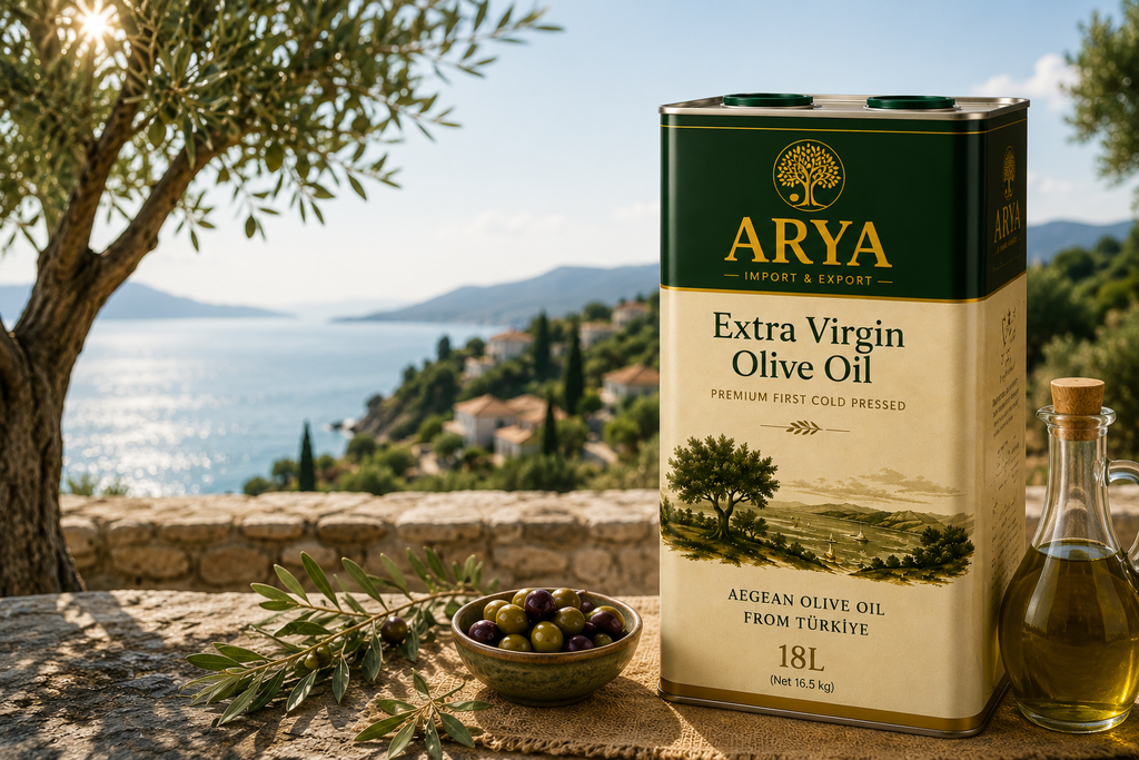 ARYA Extra Virgin Olive Oil – 18L Foodservice Tin