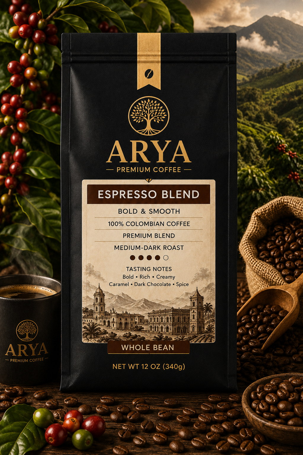 ARYA Colombian Espresso Blend