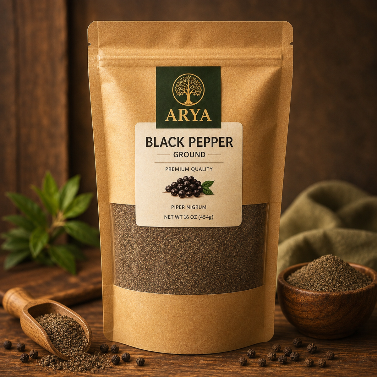 ARYA Ground Black Pepper